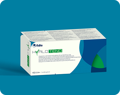 Hyalotend product packaging box